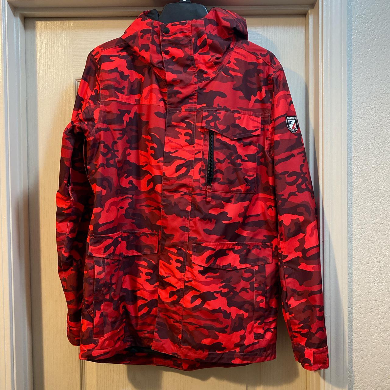 New without tags chamonix red camo Depop