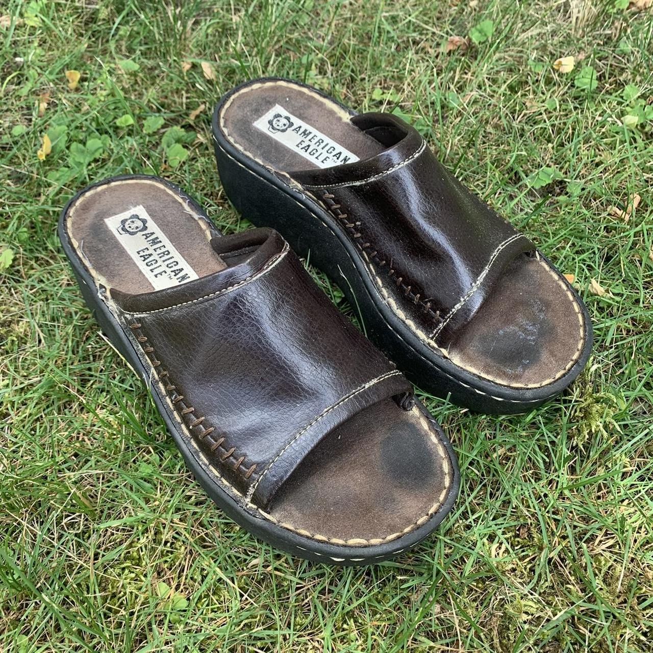 american eagle platform sandals