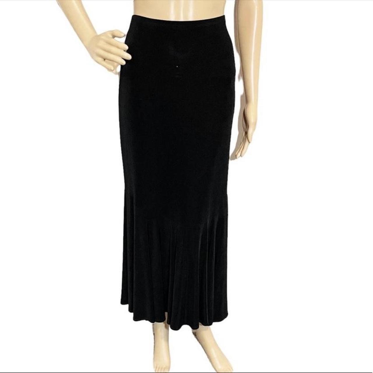 Coldwater Creek Women's Black Skirt | Depop