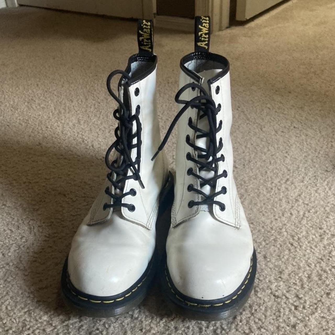 junior white dr martens