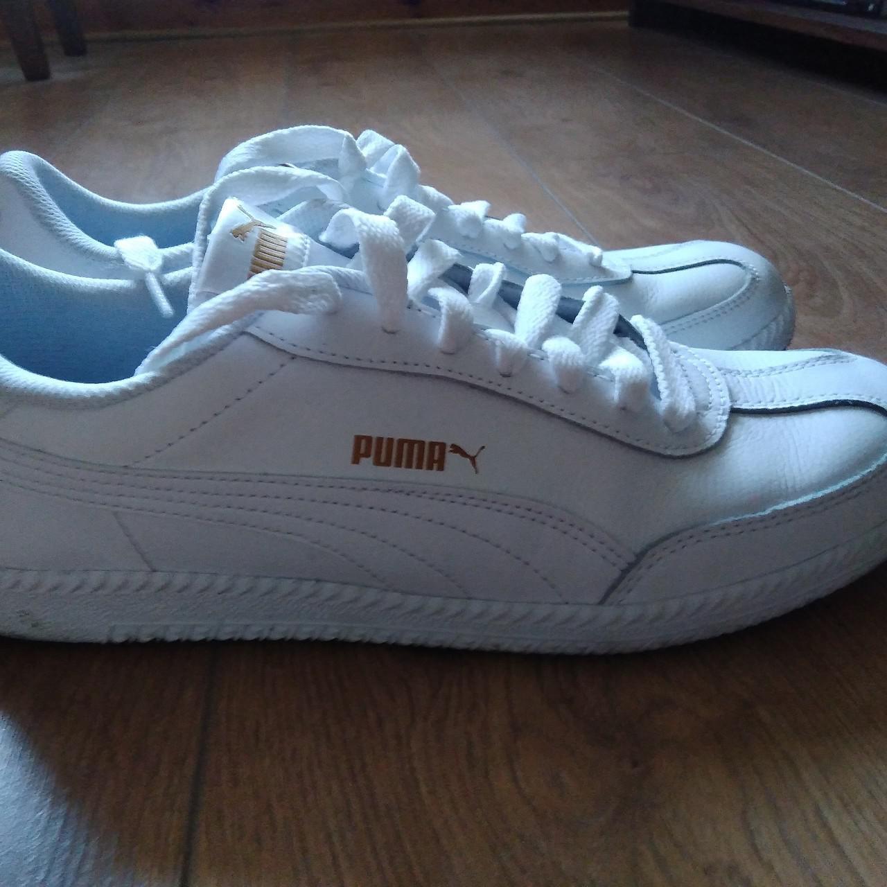 puma astro cup leather trainers
