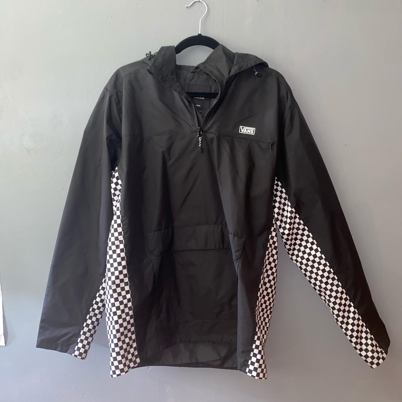 Vans Checkered Pullover Wind jacket - Depop