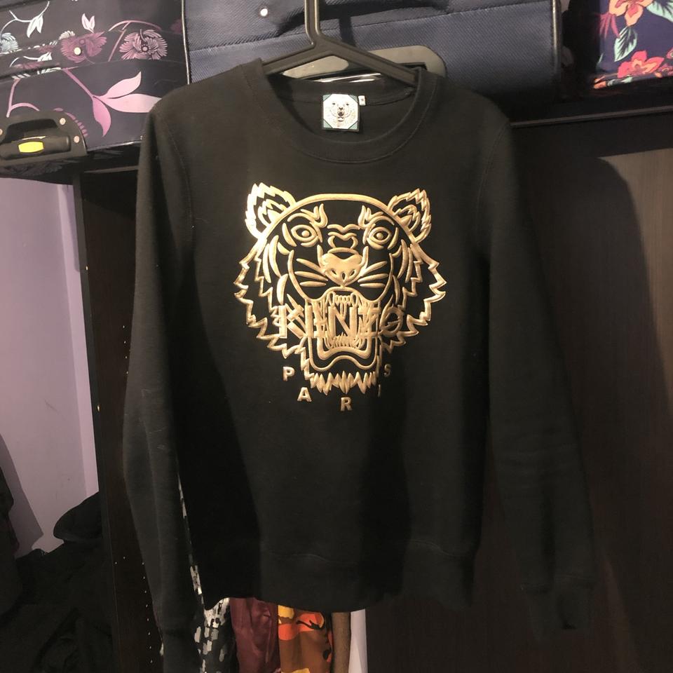 Black and 2024 yellow kenzo jumper