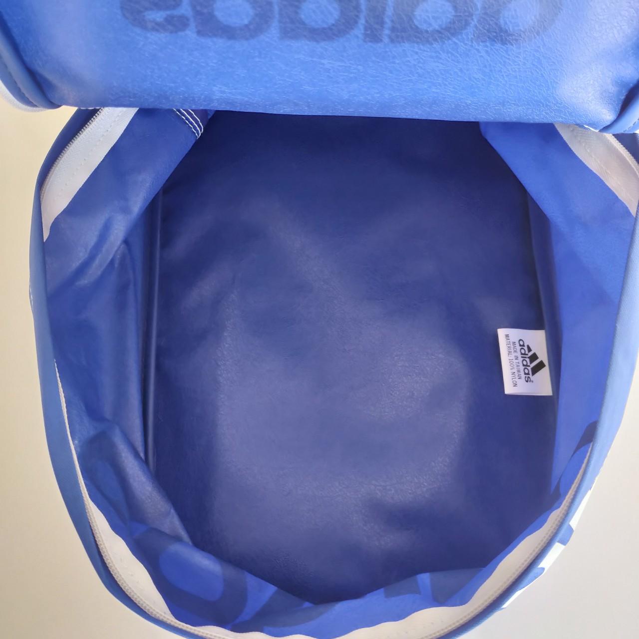 Adidas Mini Backpack Royal Blue Front Zip Pocket,... Depop