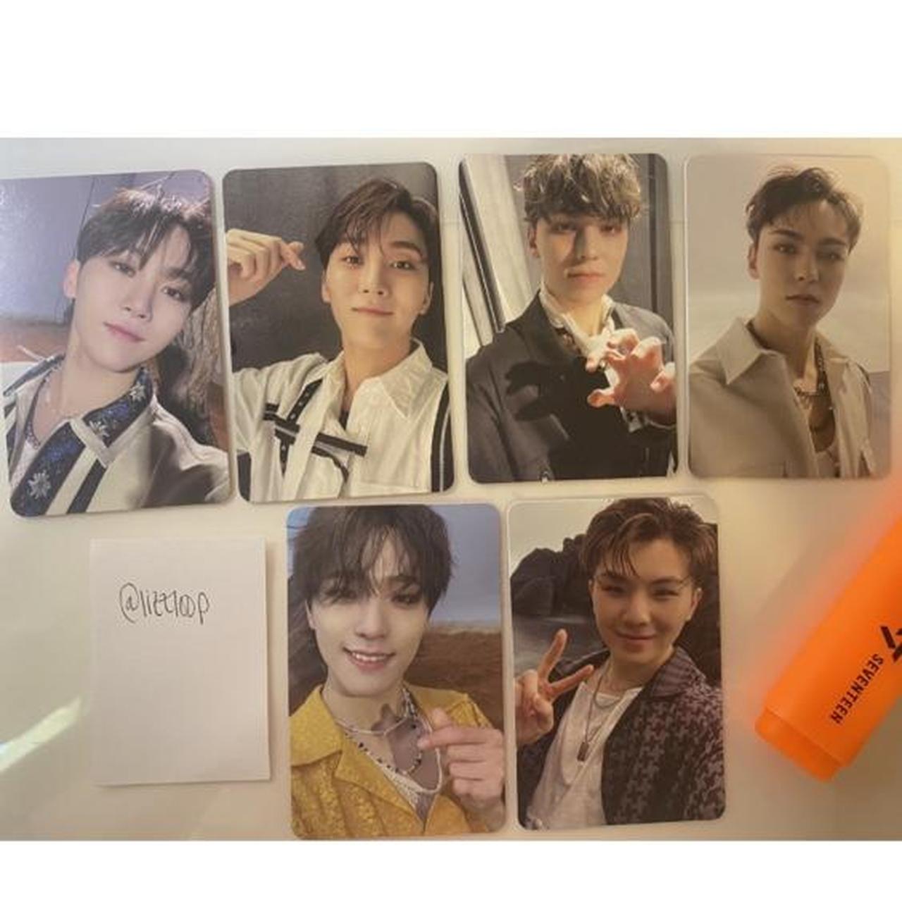 SVT FACE THE SUN MAKNAE LINE (+ WOOZI) PCS /will... - Depop