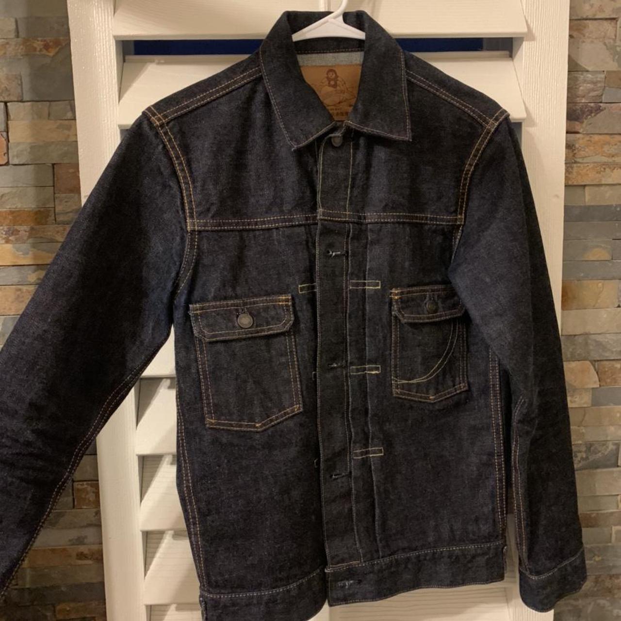 Momotaro Japan blue denim jacket. Beautiful piece... - Depop