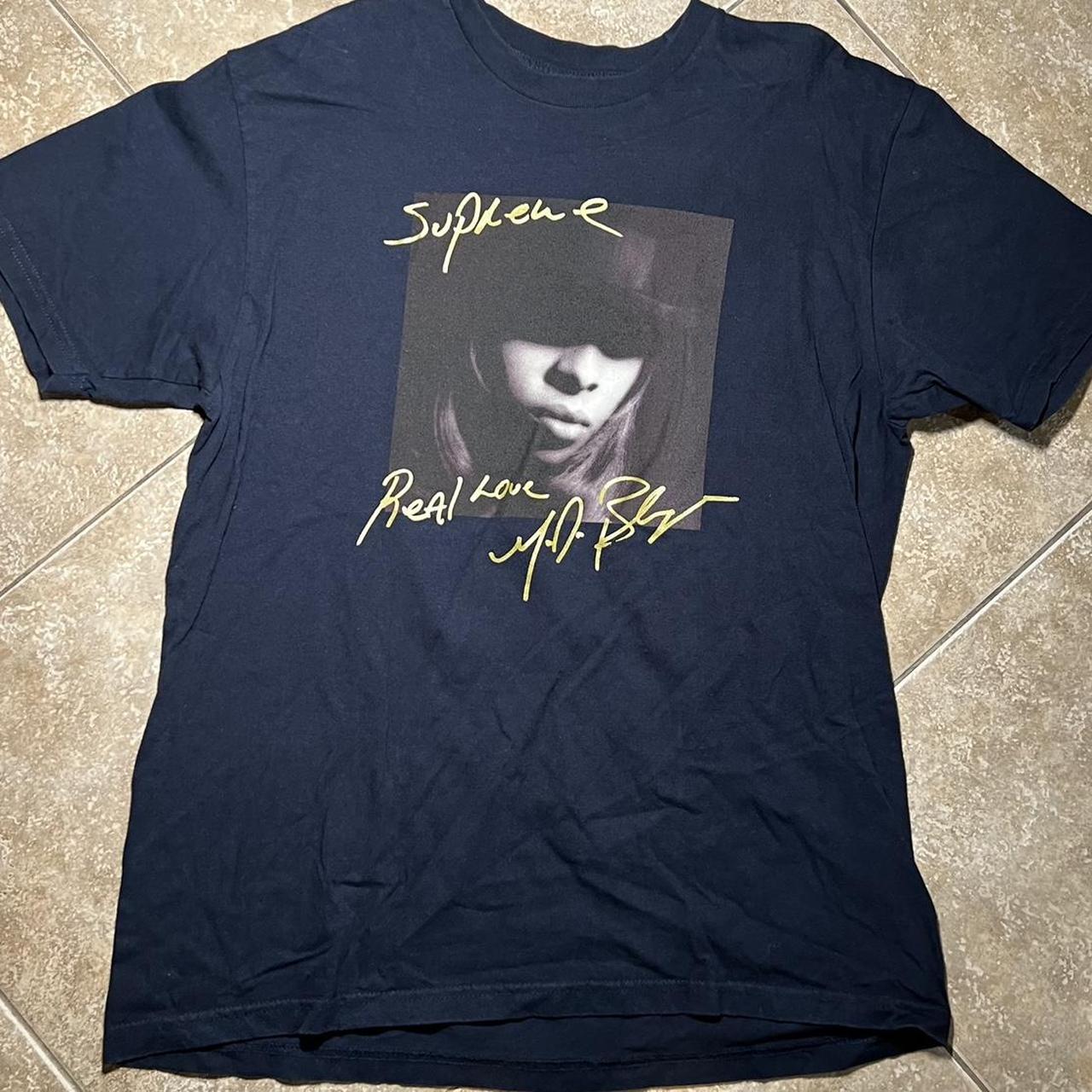 Supreme Mary J Blige Photo tee Open to offers. Any... - Depop