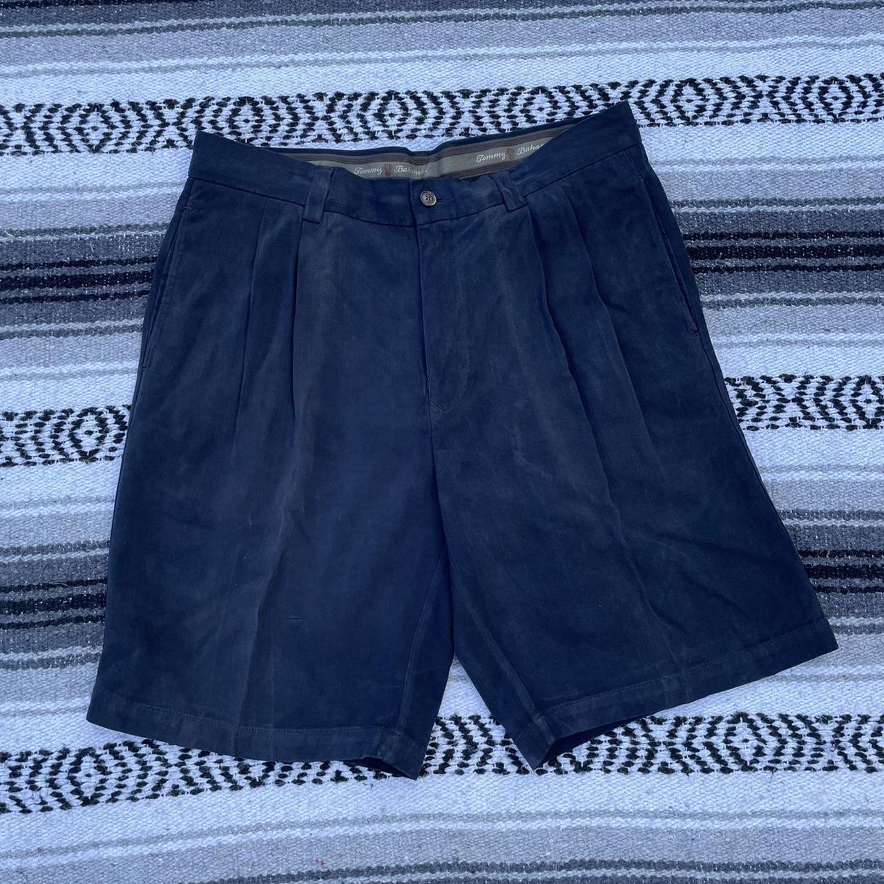 Tommy Bahama Men's Blue and Navy Shorts | Depop