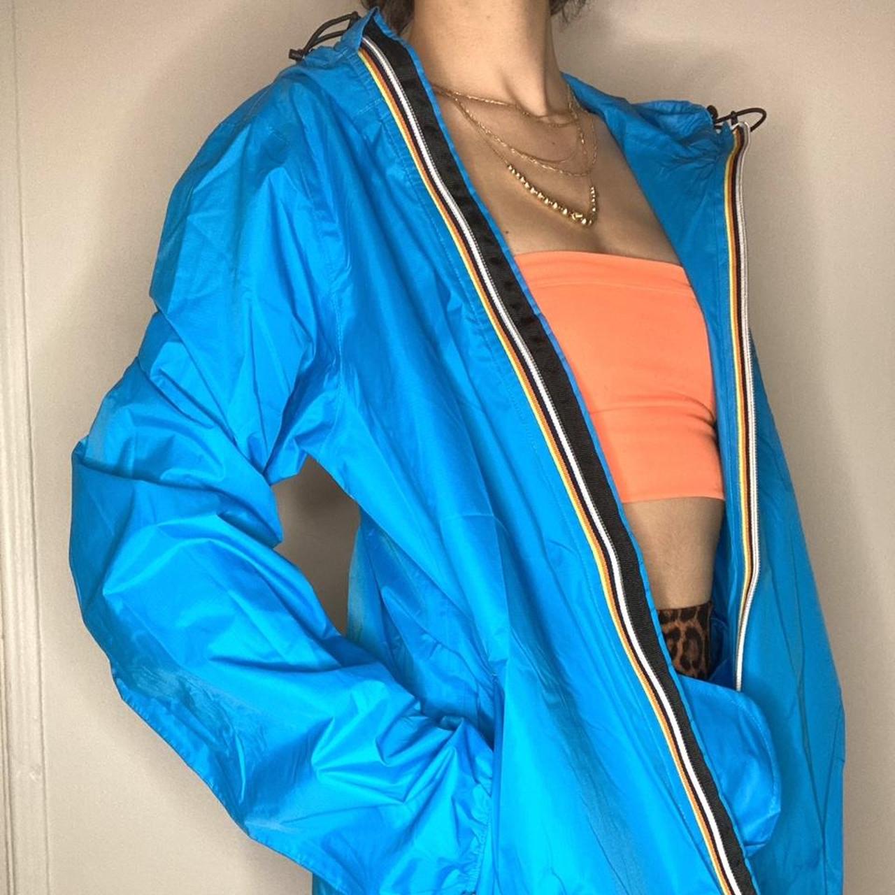 Product Image 1 - PRODUCT: Rain jacket 
BRAND: K-way
COLOR:
