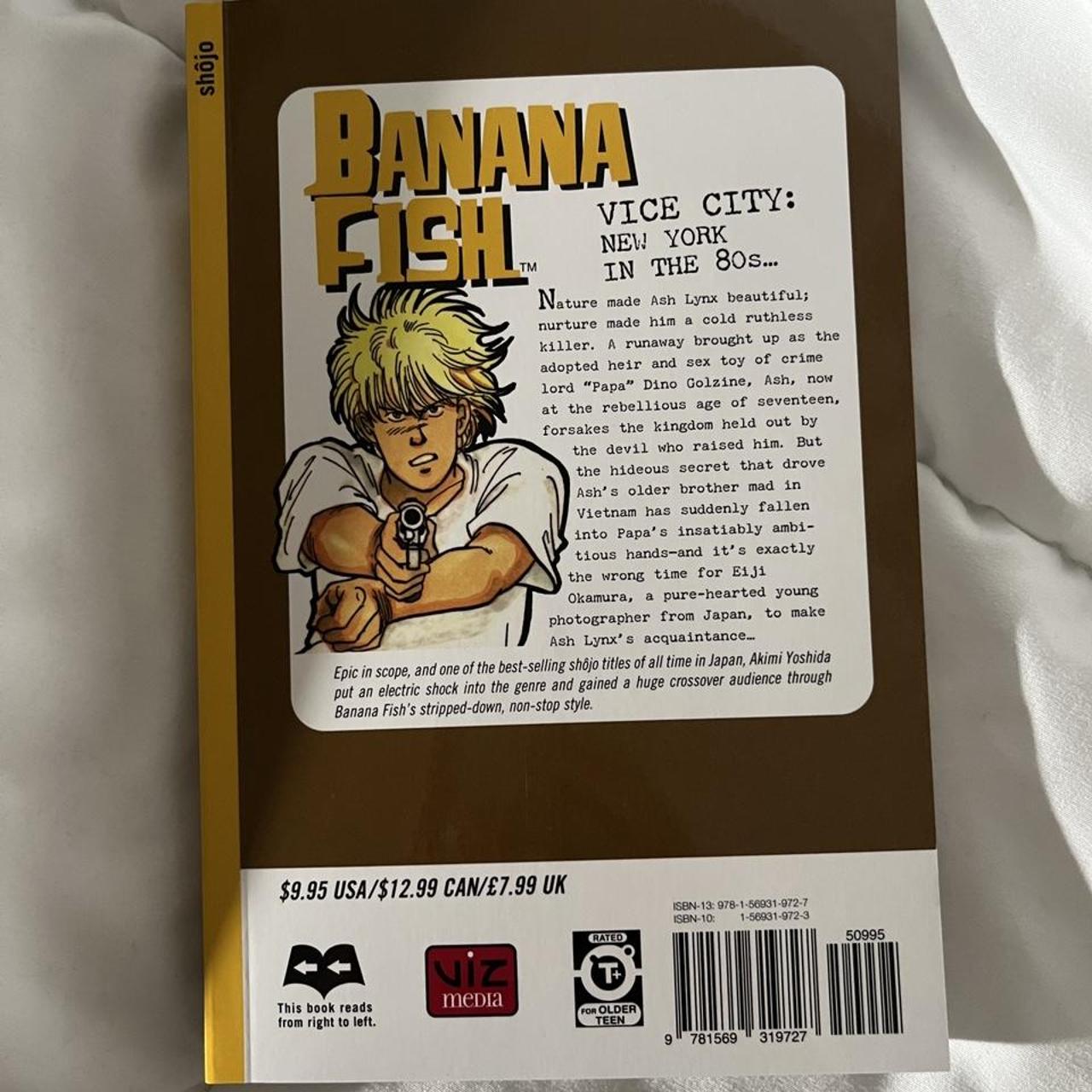 Banana fish volume 1 🖤 TWO LEFT anime manga... Depop