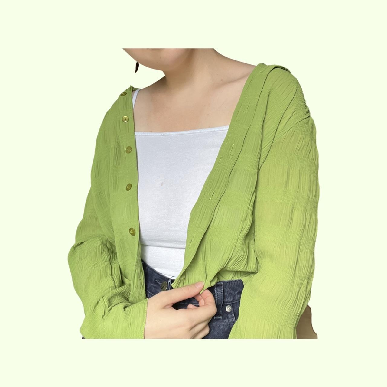 Women's Green Blouse | Depop