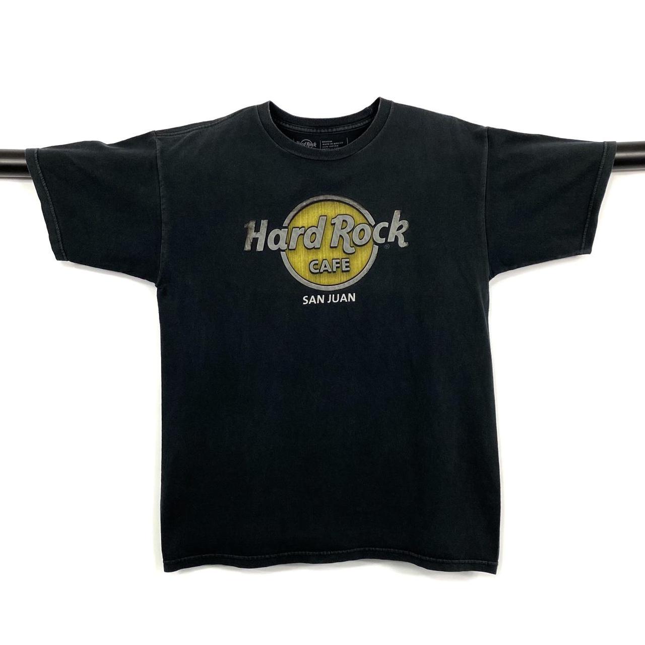 HARD ROCK CAFE “San Juan” Souvenir Spellout Graphic... - Depop