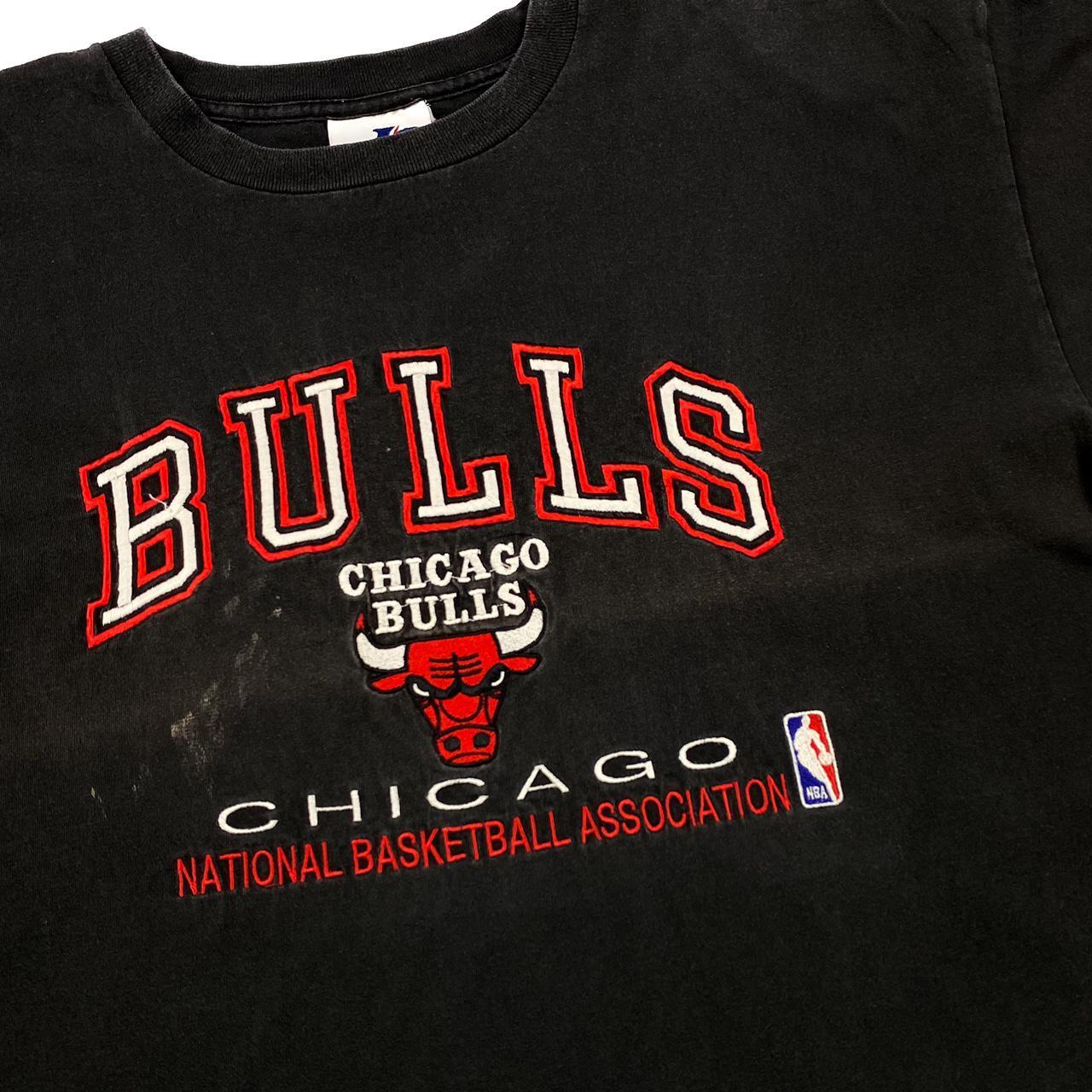 Vintage 90’s Logo Athletic NBA CHICAGO BULLS... - Depop