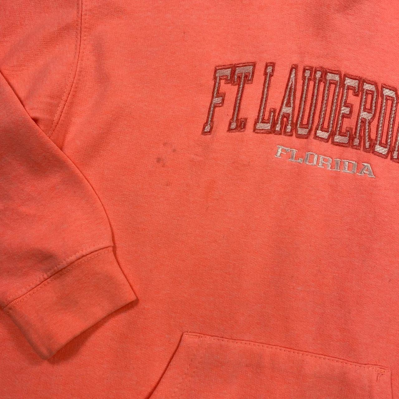 Pink and orange hoodie Clearance