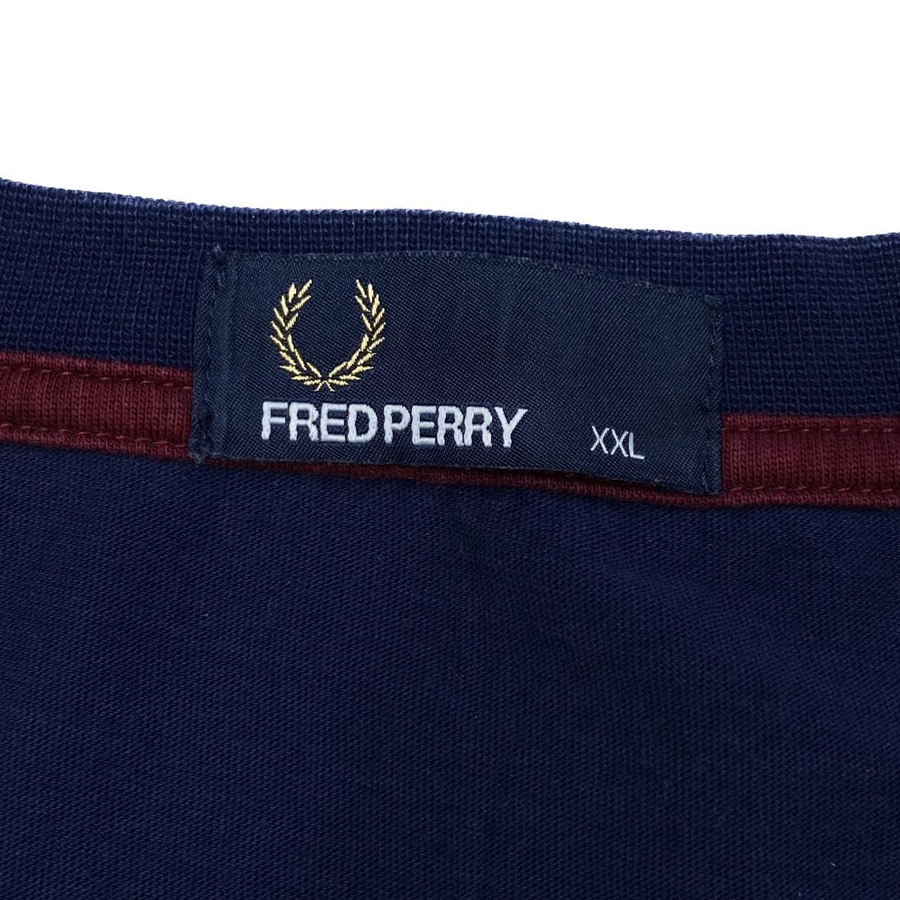 FRED PERRY Classic Colour Block Embroidered Mini... - Depop
