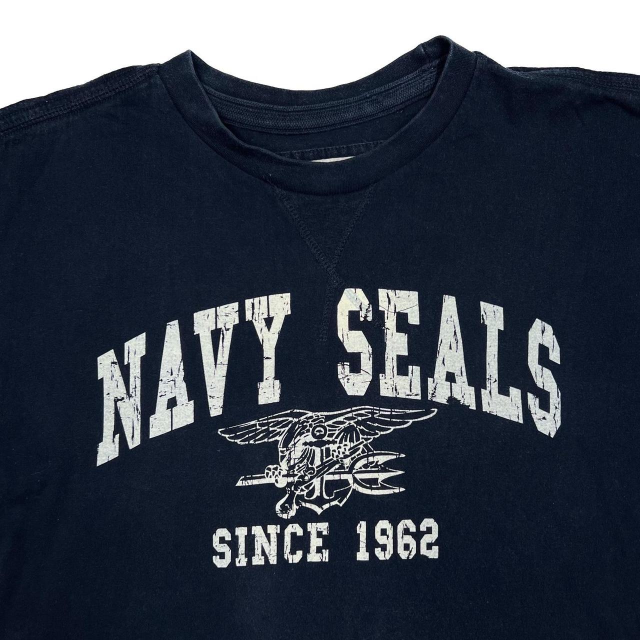 NAVY SEALS “Since 1962” US Military Spellout Graphic... - Depop