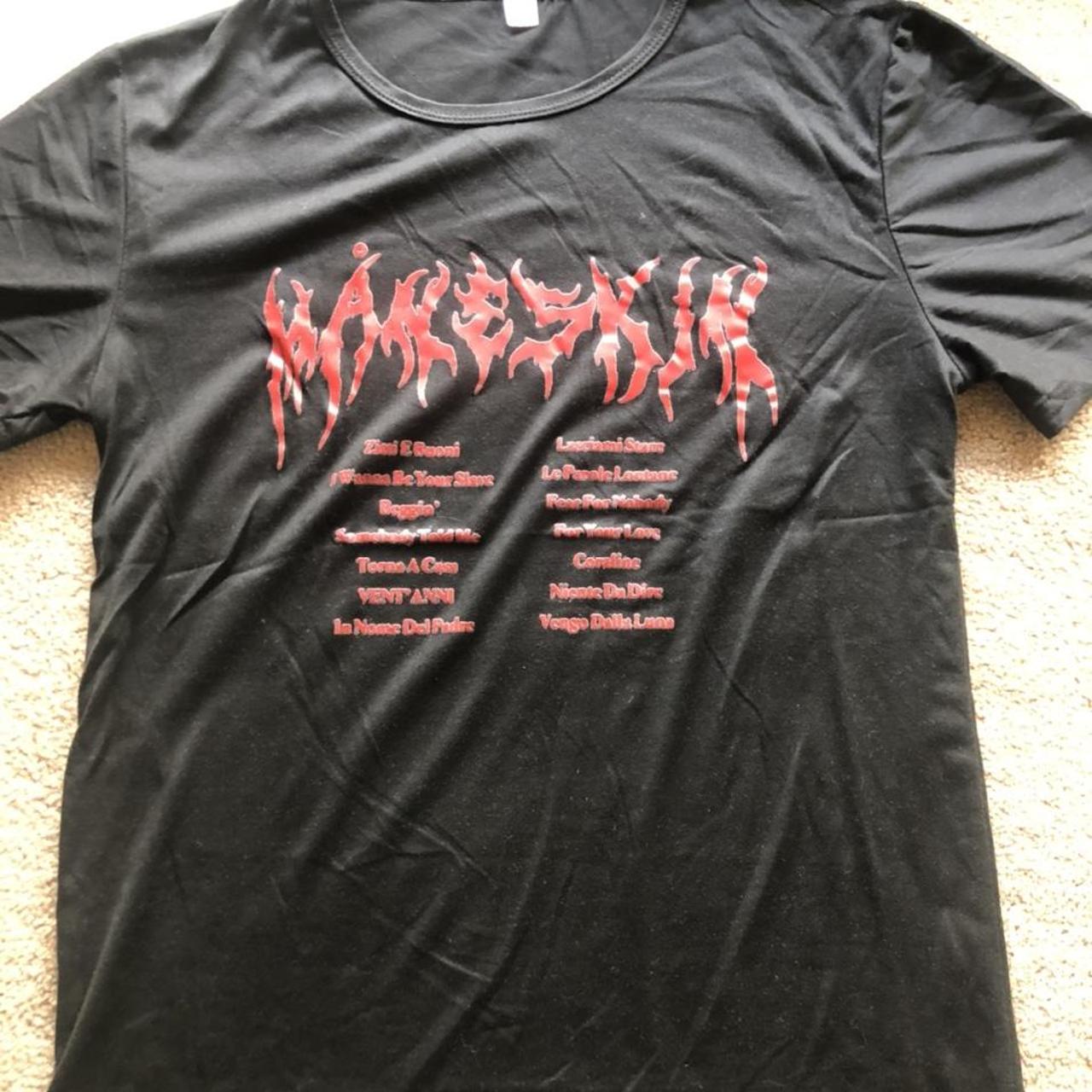 Maneskin graphic tee (Shipping included in... - Depop