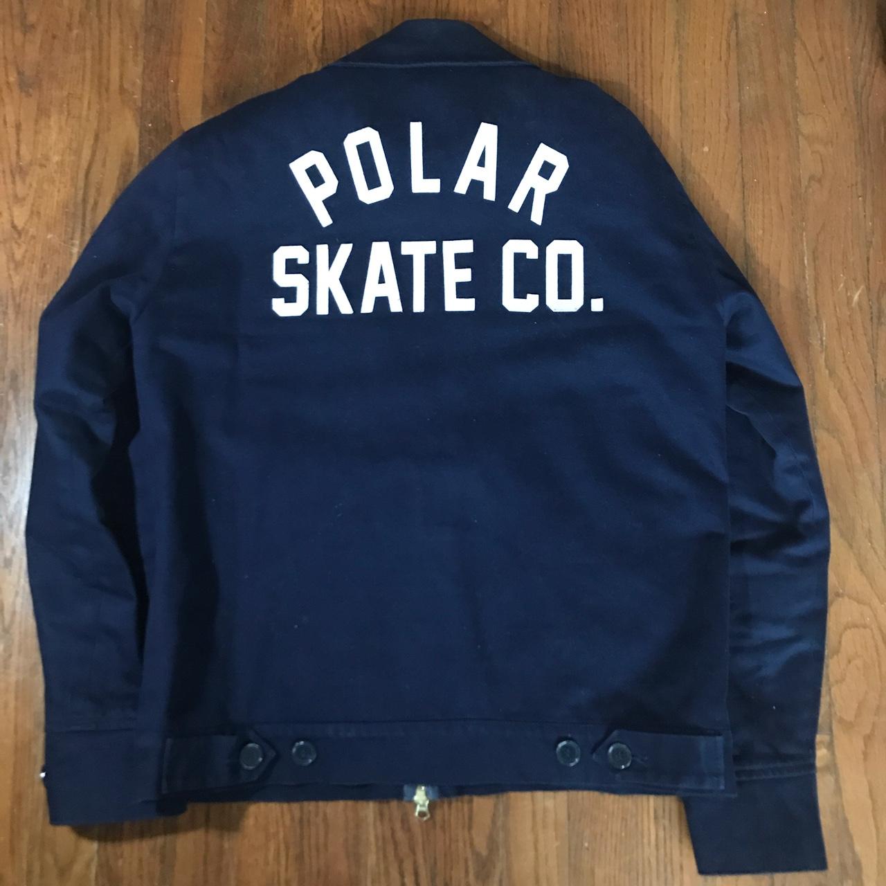 Polar Skate Co Men's Navy and White Jacket (3)