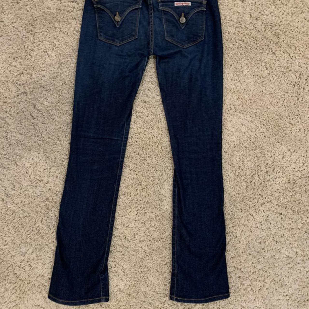 Navy Hudson jeans, only worn once. So bummed these... - Depop