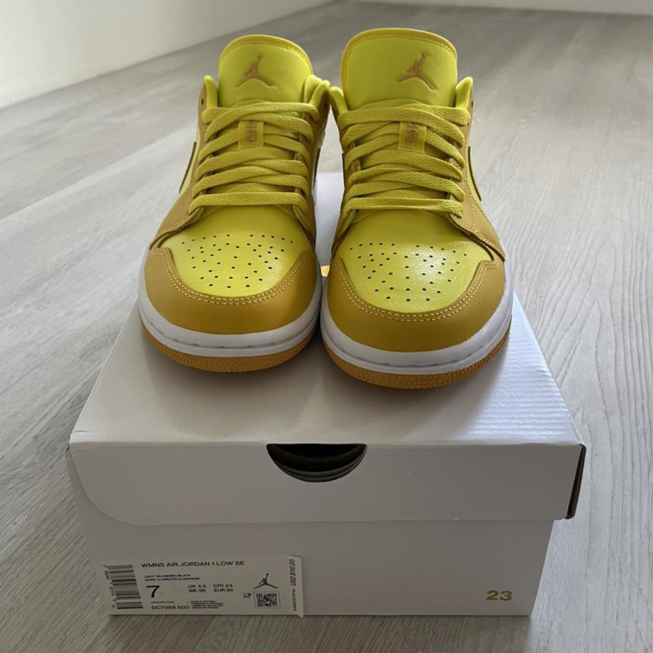 jordan low yellow strike