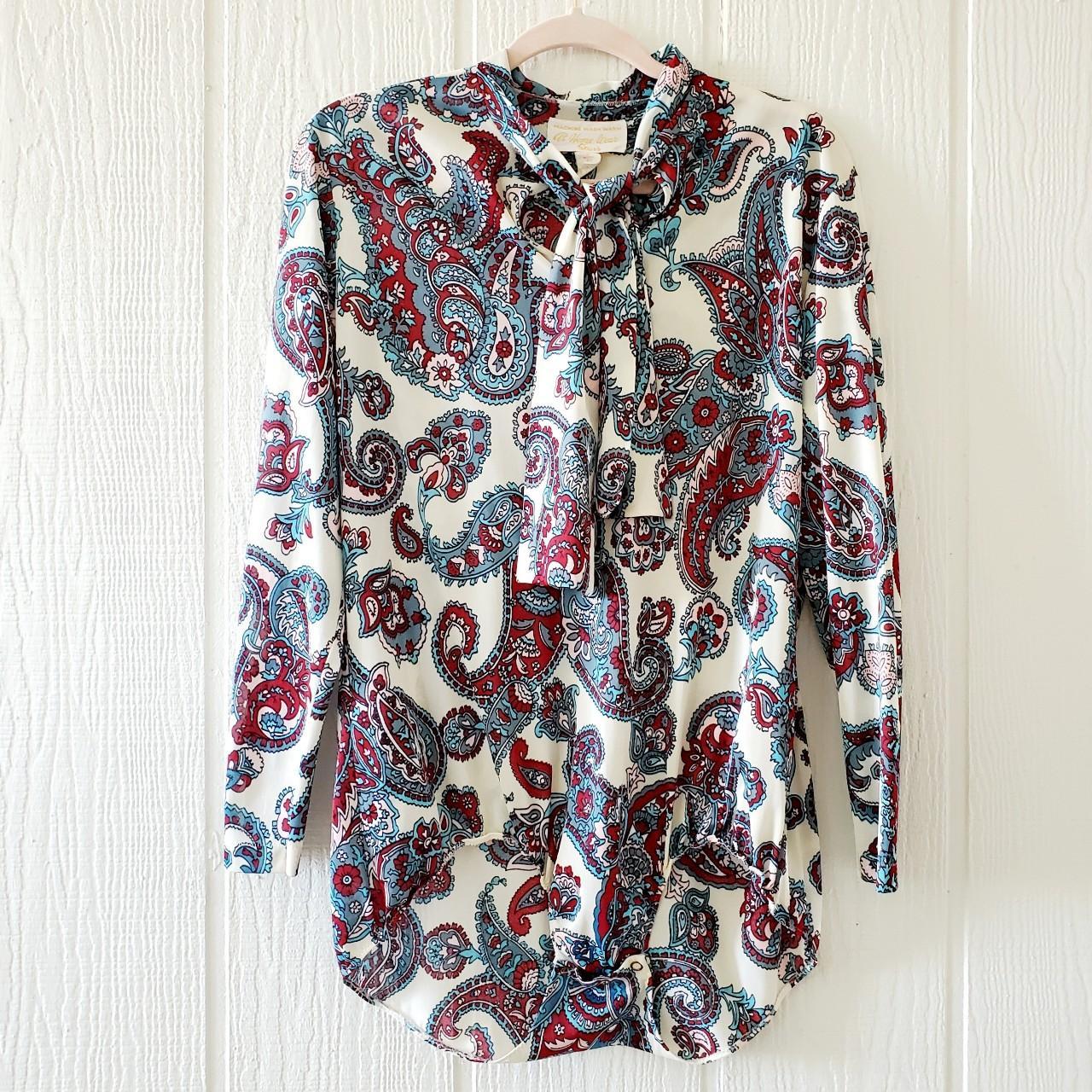 Sears Women's Blue and Red Bodysuit