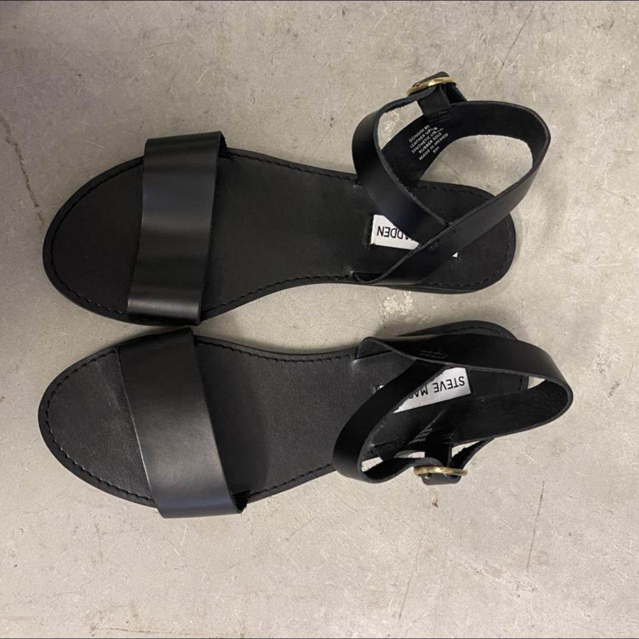 Sam Edelman Women's Black Sandals | Depop