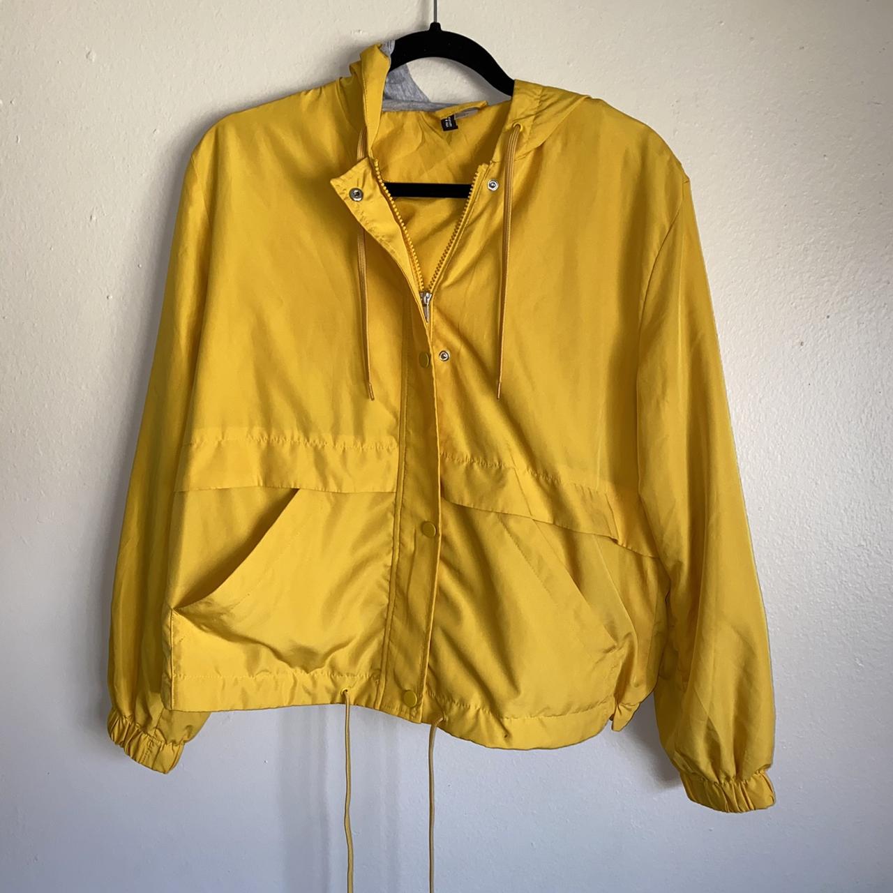 H&M yellow windbreaker. It gives me strong Depop