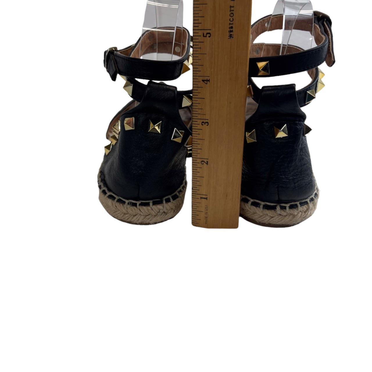 Product Image 3 - Ankle Wrap Studded Leather Espadrille