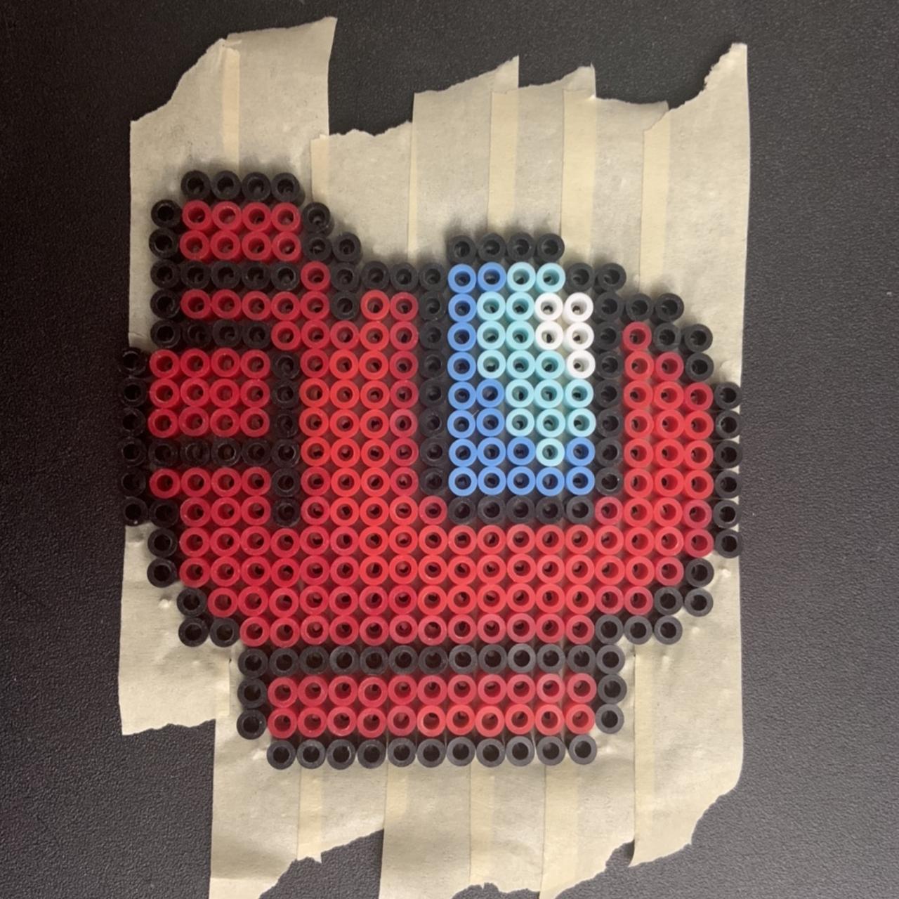 Fuse Bead Pattern Among Us Character Beads Fuse Beads Among Among