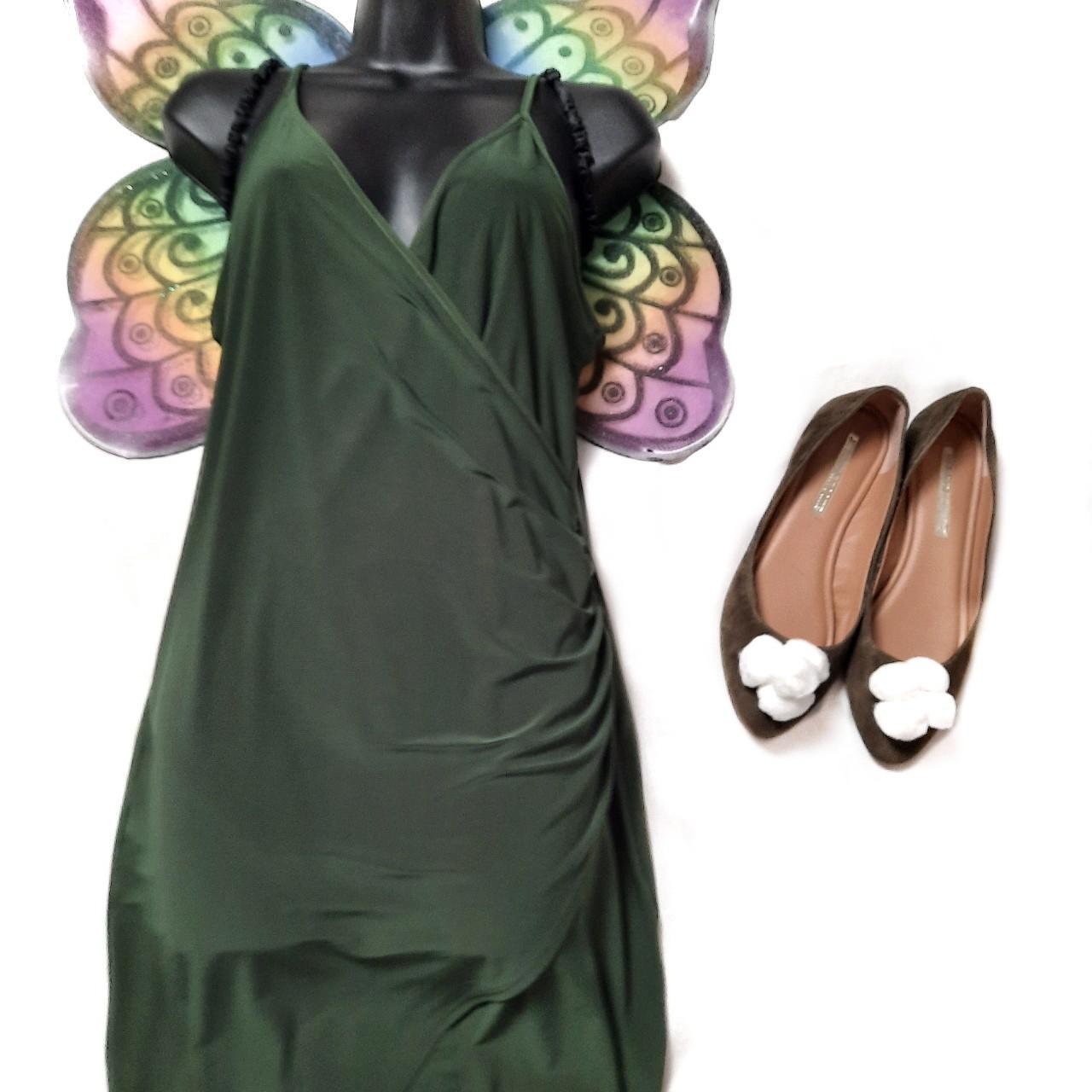 Product Image 3 - Forever 21 Green wrap dress,