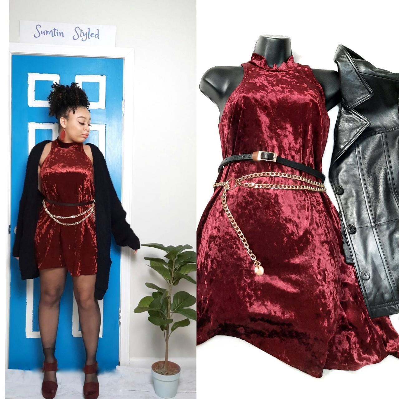 Product Image 1 - Fall Favorites
*
Red velvet dress, size