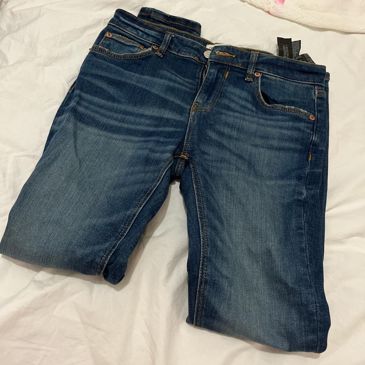 2 pairs of Zara jeans size 36, both never worn. £30... - Depop