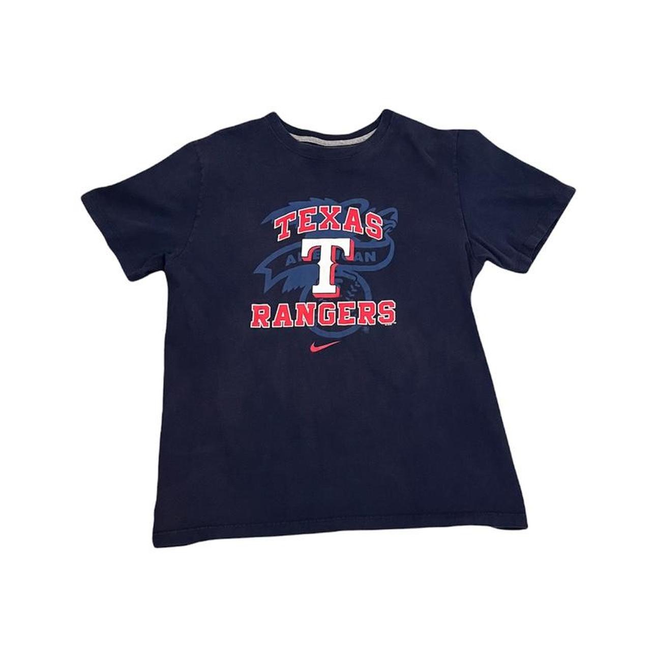 Nike Texas Rangers Baseball Vintage MLB Sports T-Shirt – Agent Thrift