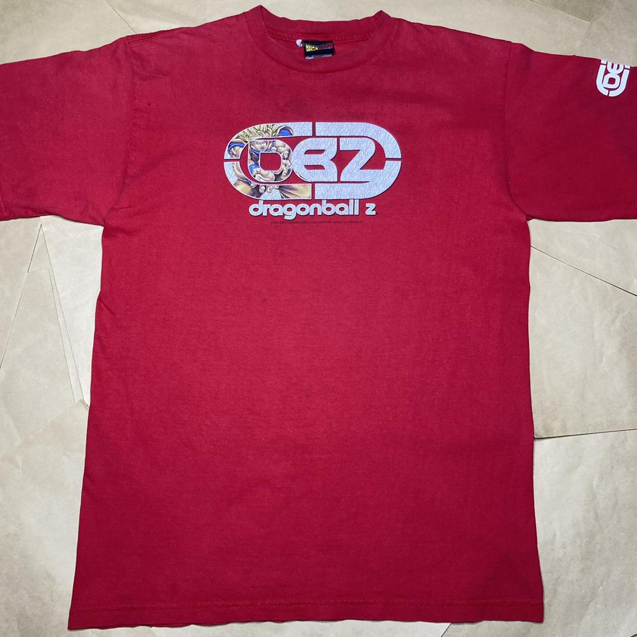 2002 Dragon Ball Z Super Saiyan T-Shirt, Pit to Pit:...