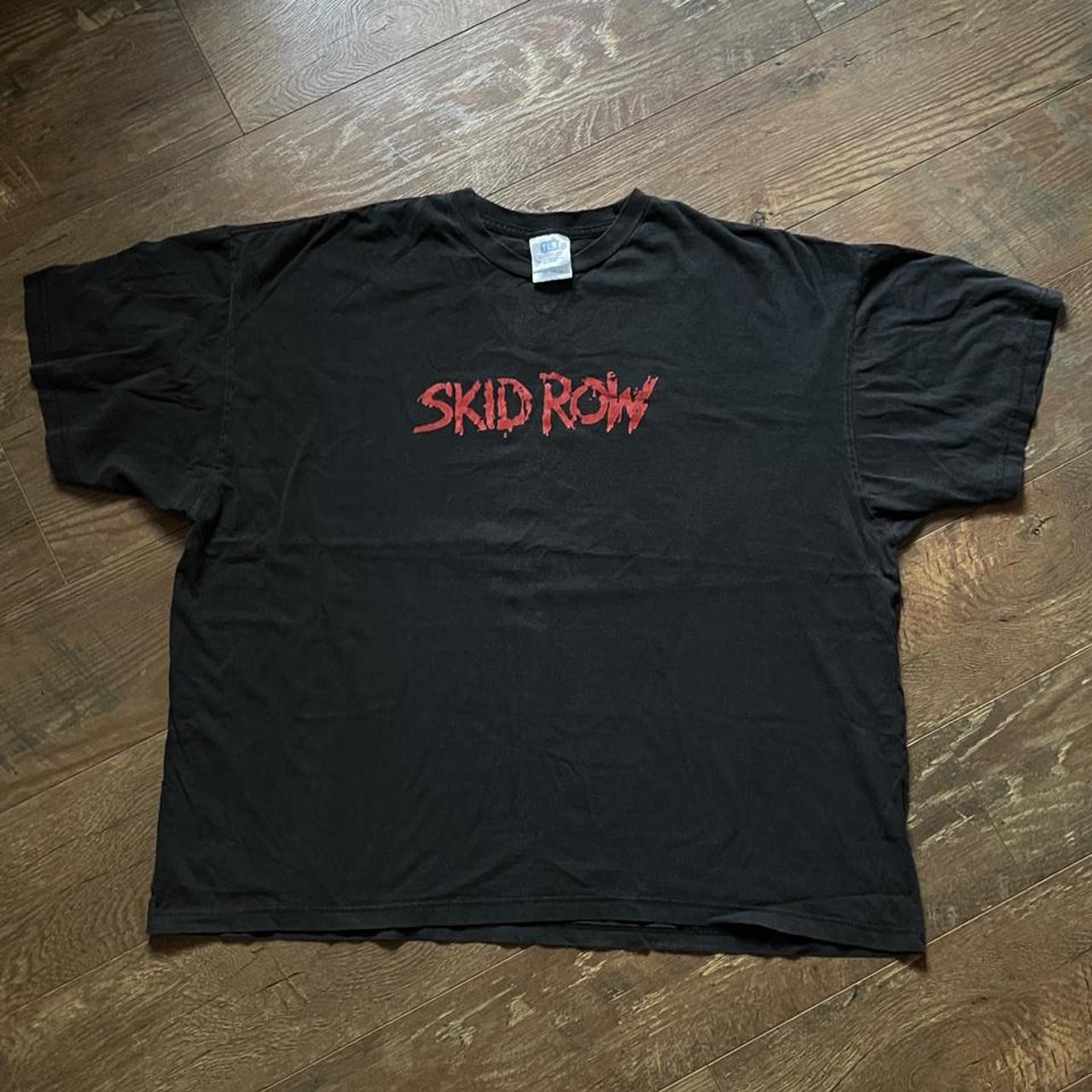 Vintage 1990s Skid Row tee. Size XL. #SkidRow #Rock... - Depop