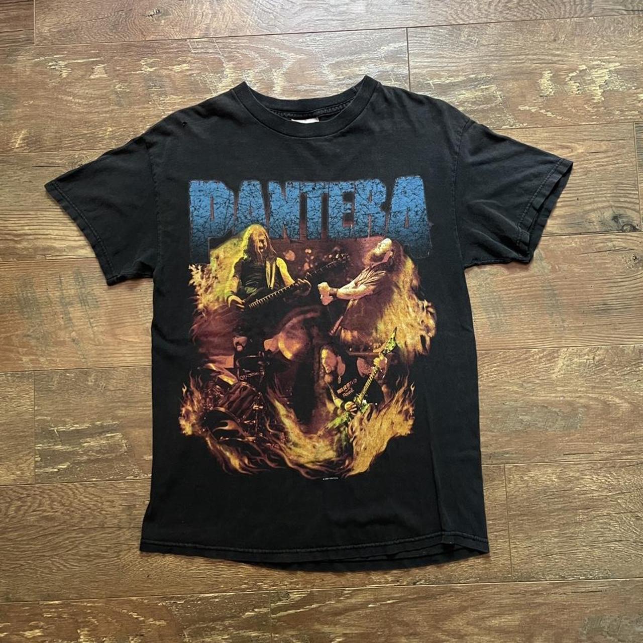 Vintage Pantera shirt Size Medium Made in 2001 -... - Depop