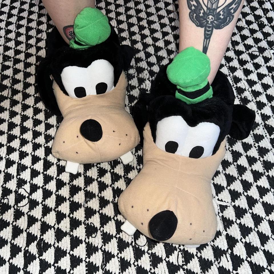 Goofy slippers for store adults