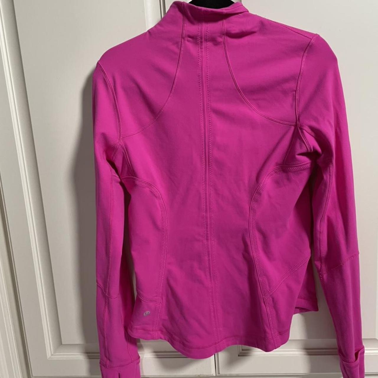 Lululemon pink define jacket. like new condition - Depop