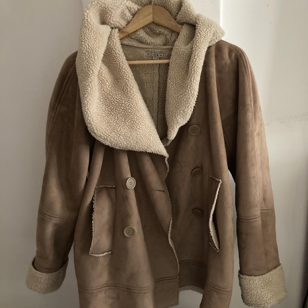 Kookai Paris Shearling Jacket Purchased