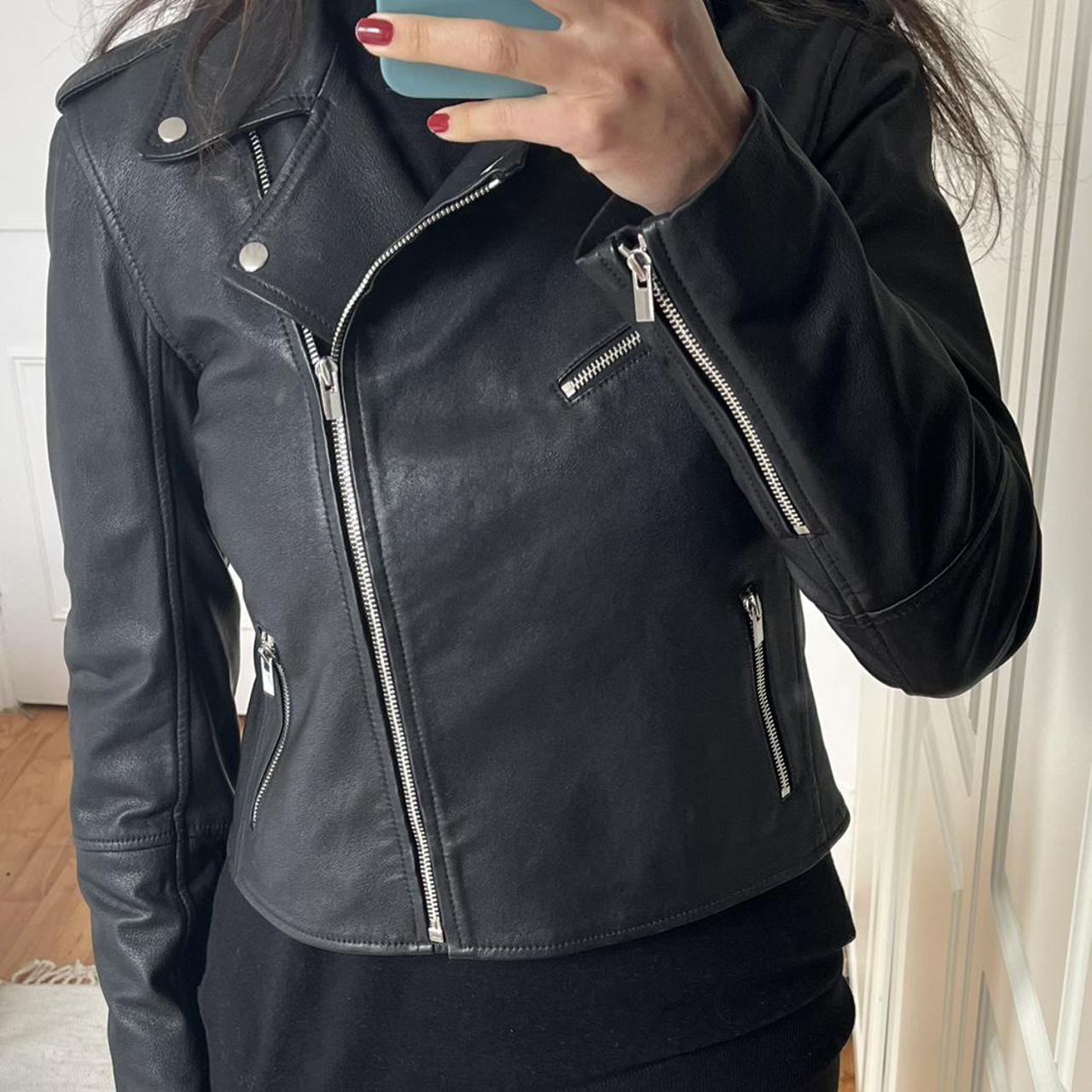 gracella leather jacket