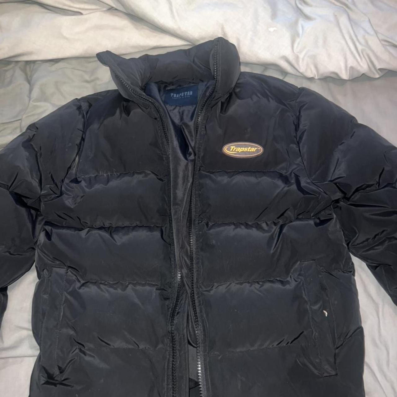 TRAPSTAR coat black and orange ITEM SOLD SORRY! Tiny... Depop