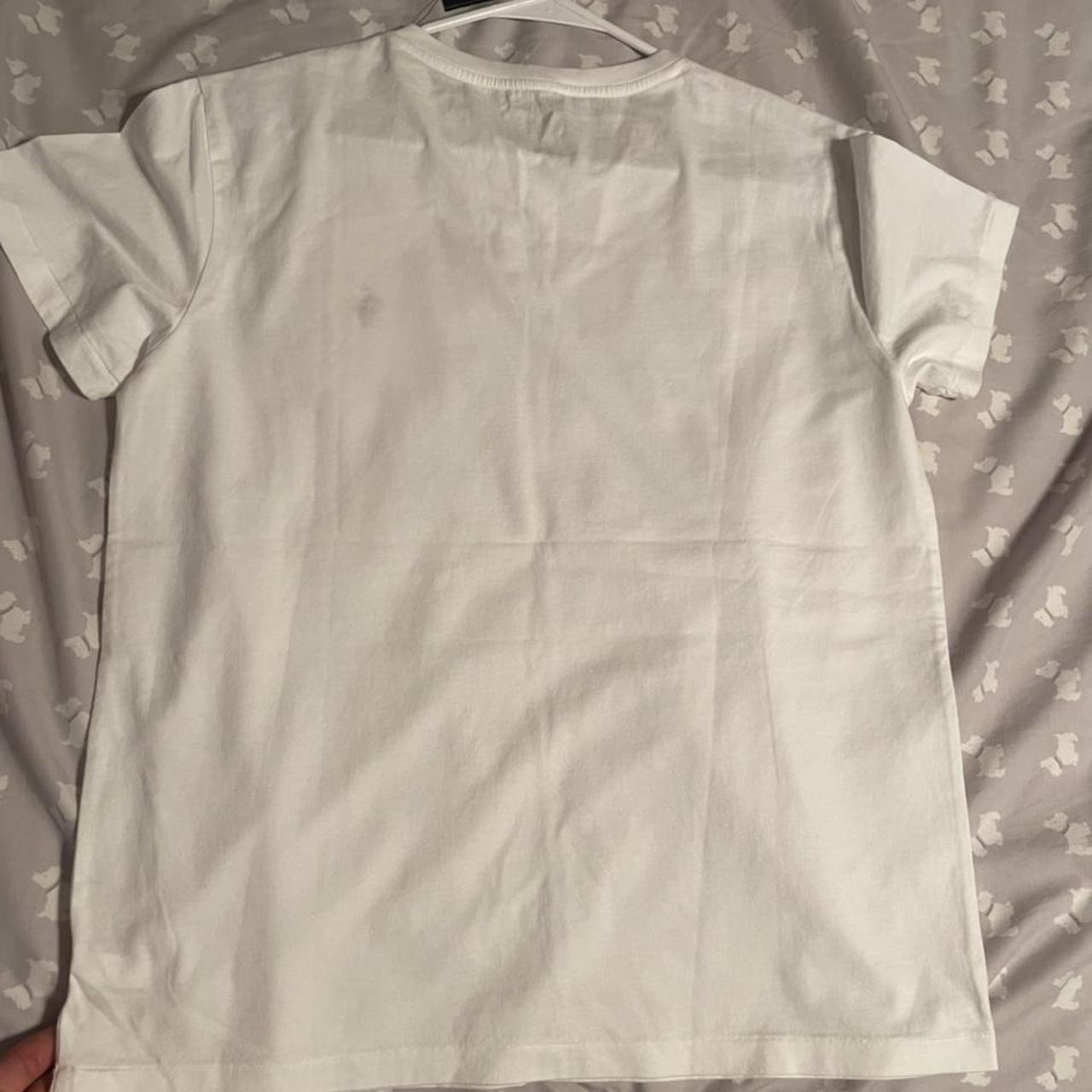 mens white polo t shirt, brand new, negotiable - Depop