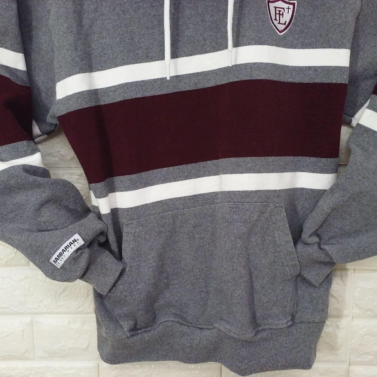 Y2K Barbarian Rugby Wear Made in Canada Logo... Depop