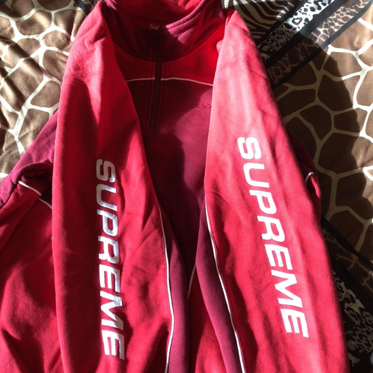 Supreme Men's Red Sweatshirts & Hoodies