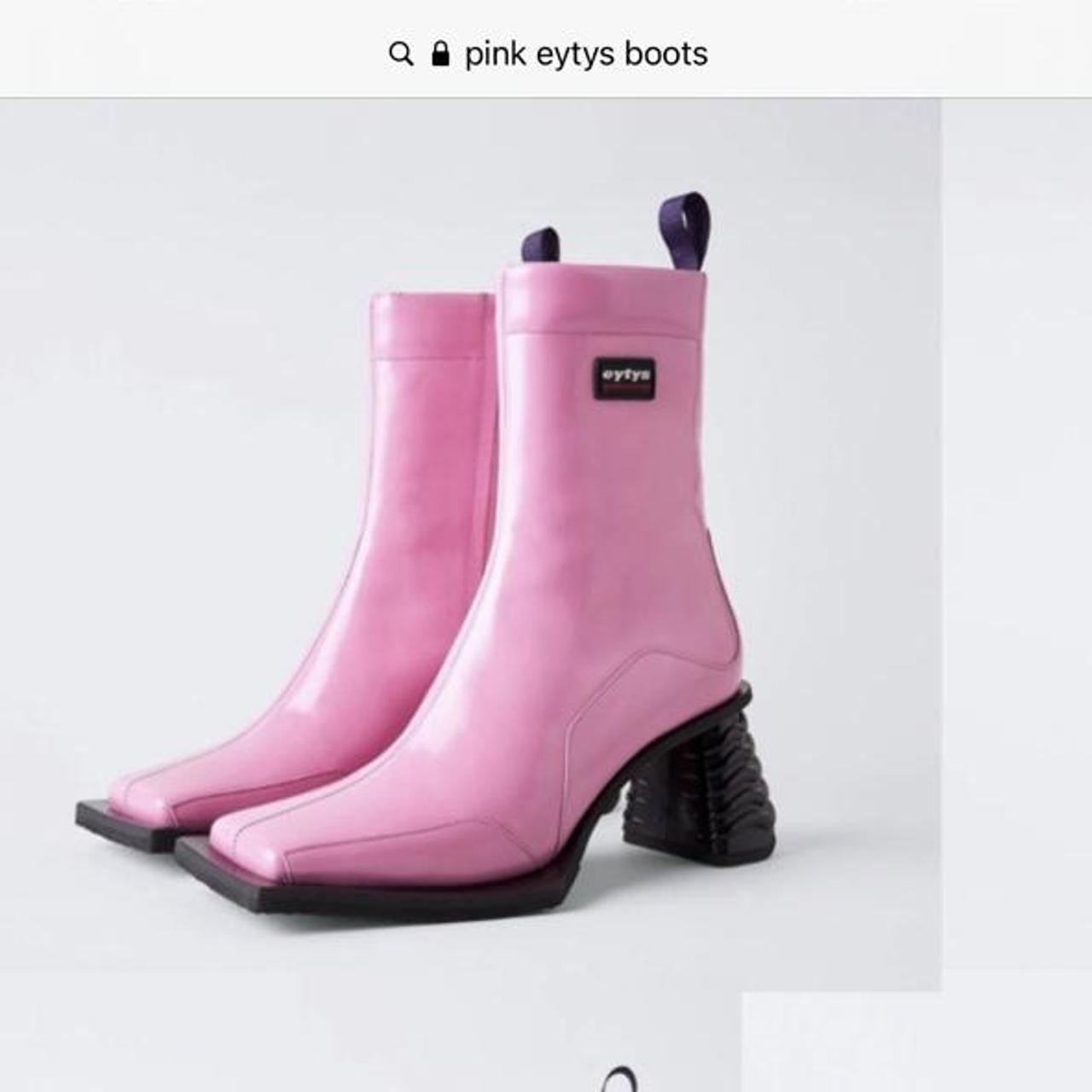 eytys pink boots