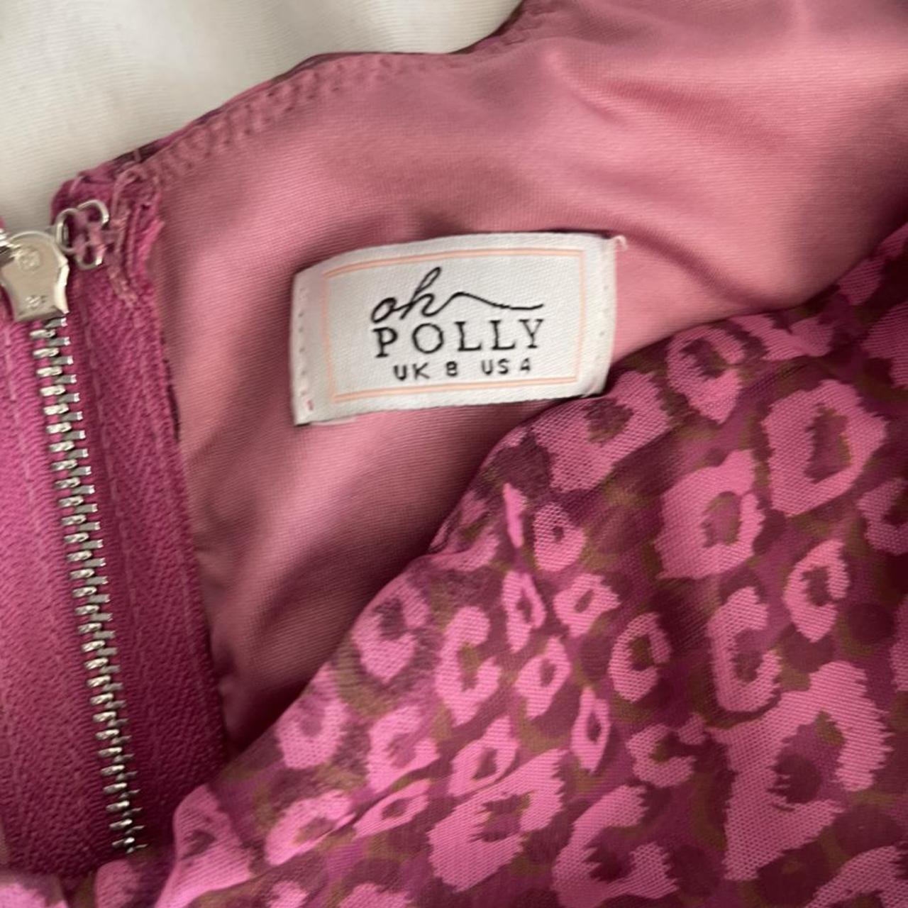 Oh polly long sleeved leopard print long sleeved... Depop