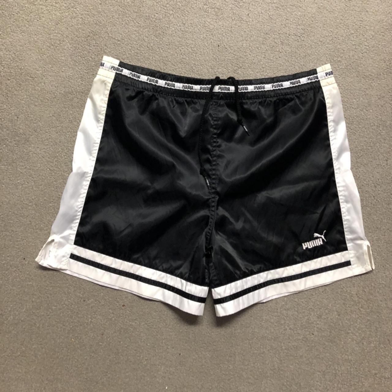 Puma Vintage 90s Track Shorts, Sz M, great