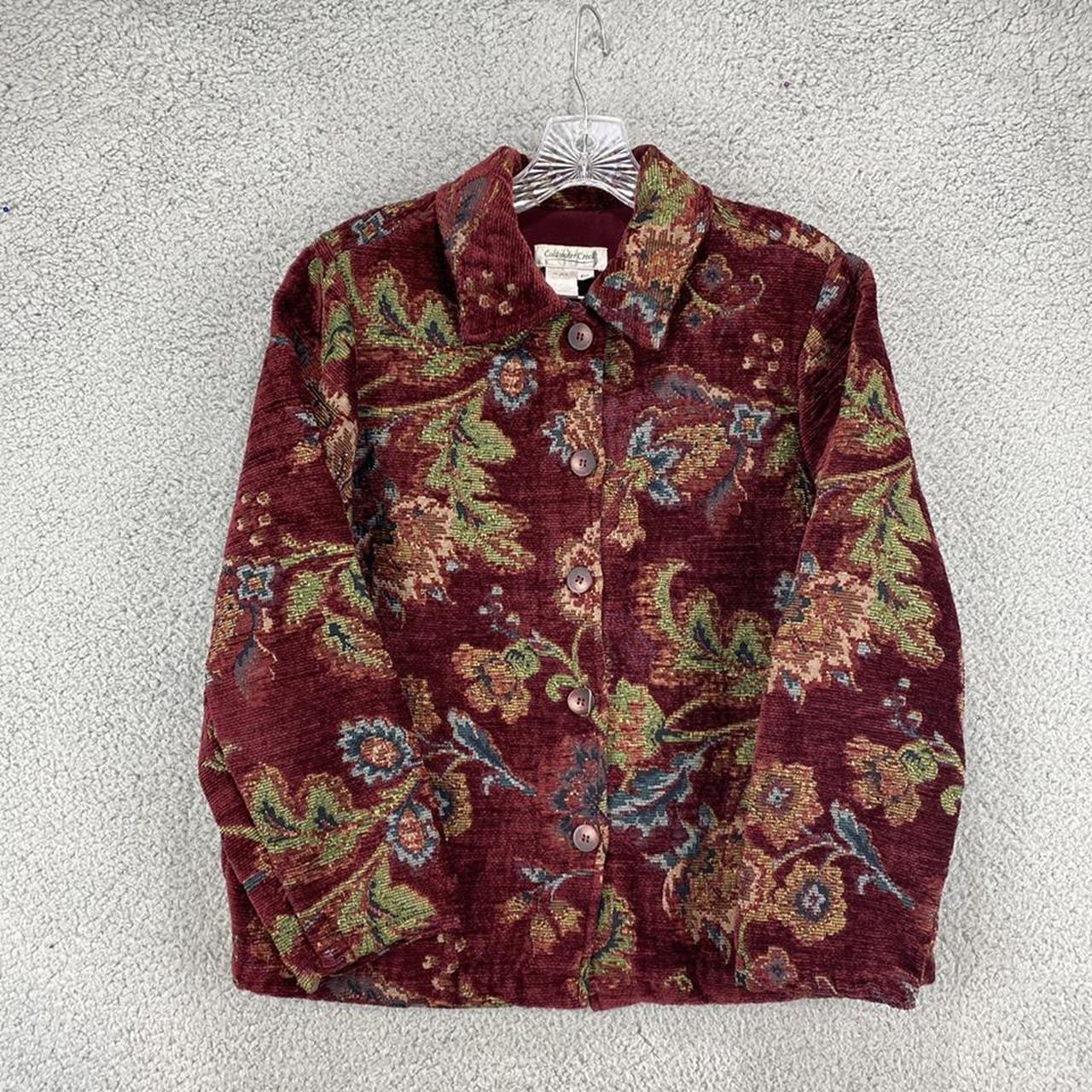 coldwater creek tapestry jacket