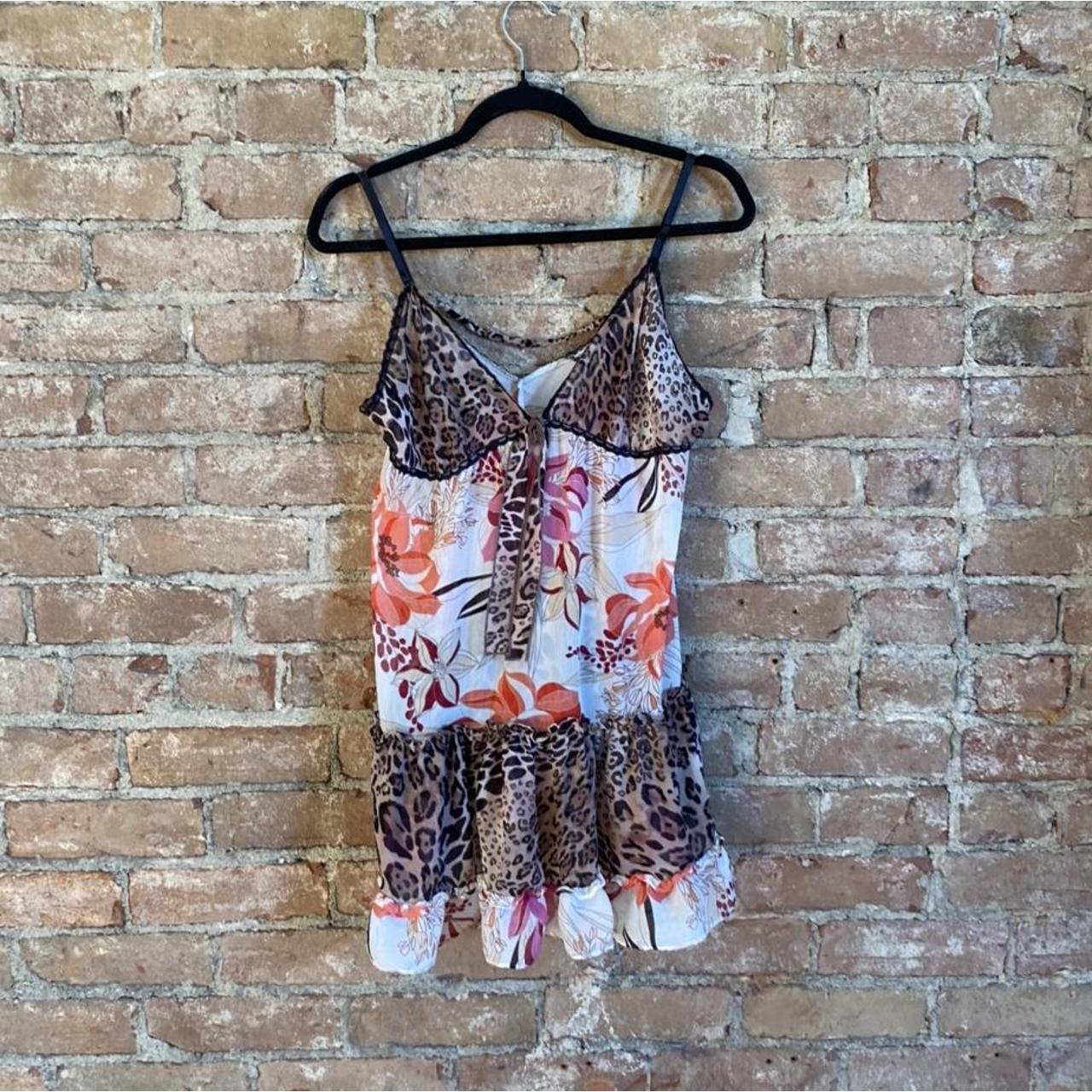 pink mesh babydoll dress