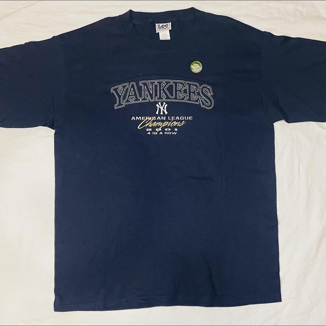 Vintage 2001 New York Yankees American League... - Depop